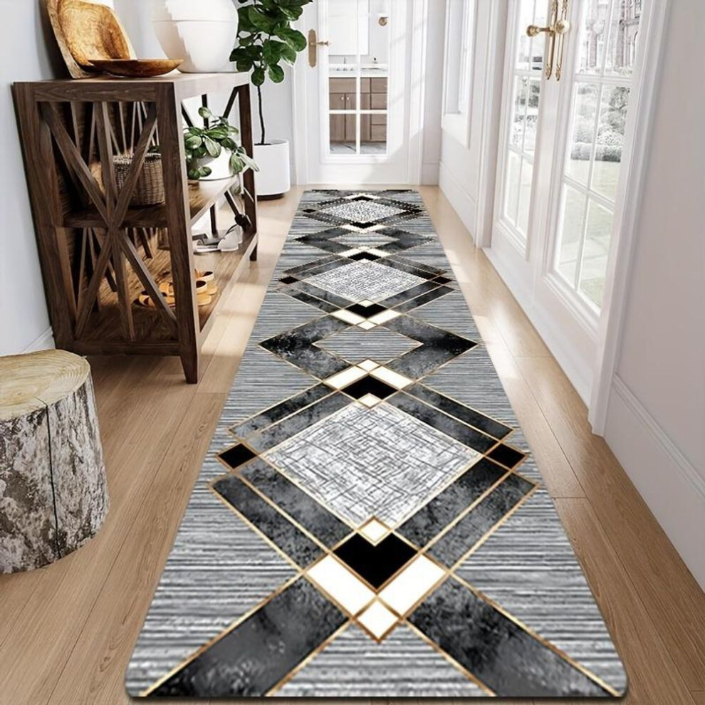 (50*80cm) 1Pcs Anti Fatigue Kitchen Rugs, Luxurious Waterproof Non-Slip Thick Cushioned Kitchen Mat Heavy Duty Comfort Standing Mat for Kitchen
