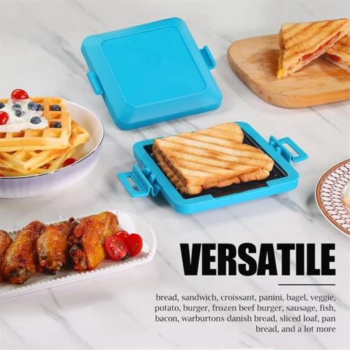 Toastie Maker Microwave, Toastie Maker Φούρνος μικροκυμάτων, Μπλε 1