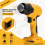 Heat For 20v Battery Cordless Adjustable Temperature 4