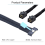 Καλώδιο υψηλής ταχύτητας PCIE Gen5 MCIO 8X σε Mini SAS HD SFF 8643 1M 2