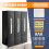 Press Liquid Soap Dispenser 400 Ml 3 Chamber Wall Mounted Black 5