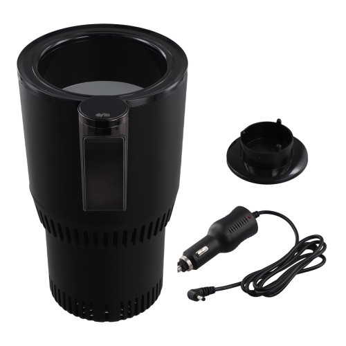 12V digitale display temperatuur drankhouders zwart 2