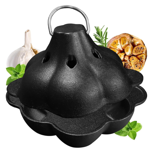 Χυτοσίδηρος Smoker Roaster Garlic Roster , Smoker Box 1