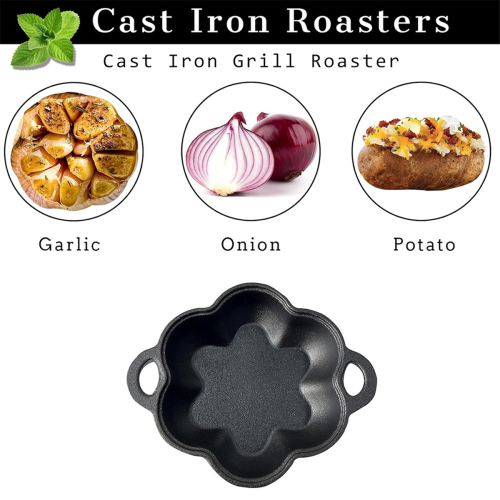 Χυτοσίδηρος Smoker Roaster Garlic Roster , Smoker Box 2