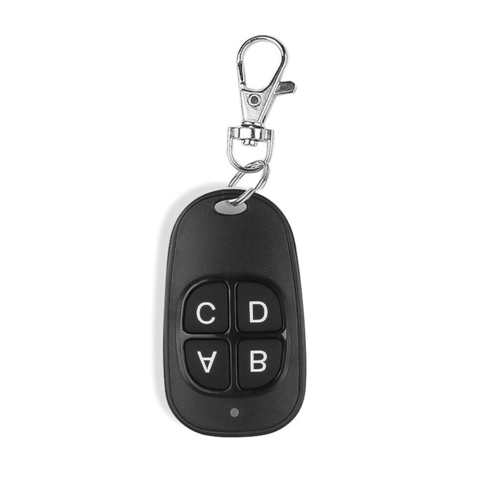 (black) 433mhz Wireless Copy Remote Control Electric Garage Door Opener Remote Control Duplicator Clone Cloning Code Controller