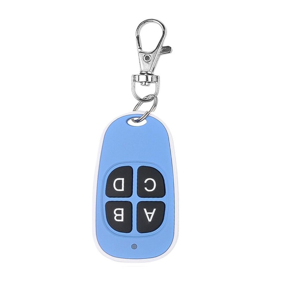 (blue) 433mhz Wireless Copy Remote Control Electric Garage Door Opener Remote Control Duplicator Clone Cloning Code Controller
