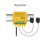 Tuya Wifi Smart Power Meter with Current Transformer Sensor,2CH 6