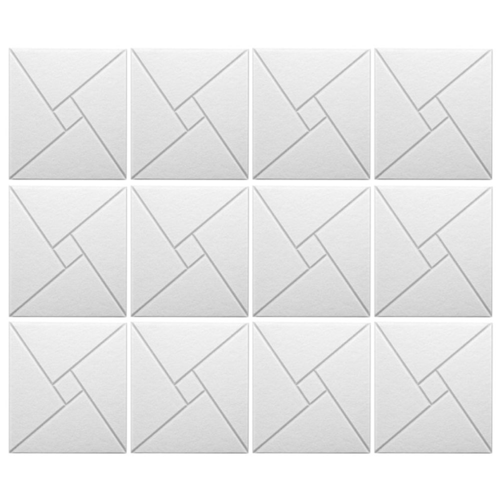 12Pcs Acoustic Panels, 12X12x0.4in Sound Proof Foam Panels, White 4851507269331