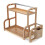 (#1) Kitchen Storage Rack Shelf Shelving Unit 2 Tier Multi-functional Shelf Standing Type Organizer 6