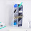 (Black) Creative Kitchen Storage Tool Multifunction Freezer Storage Rack 4