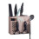 (Blue) Creative Multifunction Kitchen Storage Organization Drain Chopstick Cage Wall Mounted Spoon Fork Racks Holder 10