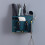 (Blue) Creative Multifunction Kitchen Storage Organization Drain Chopstick Cage Wall Mounted Spoon Fork Racks Holder 6