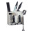 (Blue) Creative Multifunction Kitchen Storage Organization Drain Chopstick Cage Wall Mounted Spoon Fork Racks Holder 11