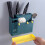 (Blue) Creative Multifunction Kitchen Storage Organization Drain Chopstick Cage Wall Mounted Spoon Fork Racks Holder 3