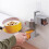 (Beige) Seasoning Box Creative Three-layer Rotary Practical Wall Mounted Flavouring Tool Condiment Box 5
