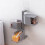 (Beige) Seasoning Box Creative Three-layer Rotary Practical Wall Mounted Flavouring Tool Condiment Box 6