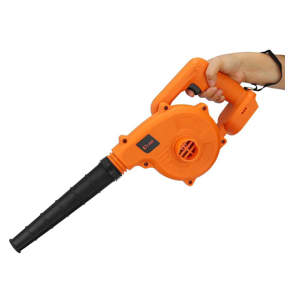 (Type A) 18000RPM Cordless Handheld Electric Air Blower Vacuum Dust Leaf Blowing Cleaner For 4.0Ah 18V Li-ion Battery