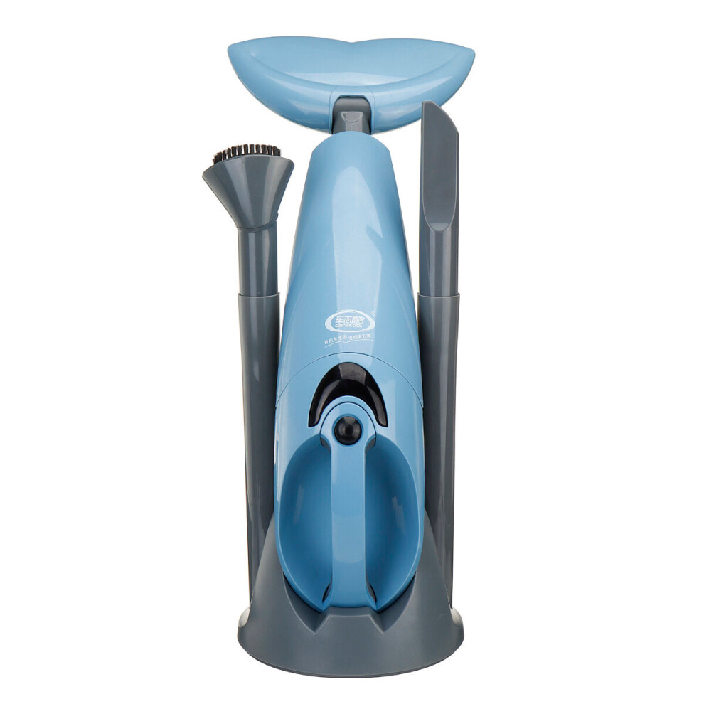 (Blue) 100W Handheld Wireless Convenience Rechargeable Household Car Vaccum Cleaner Blue 9495687533858