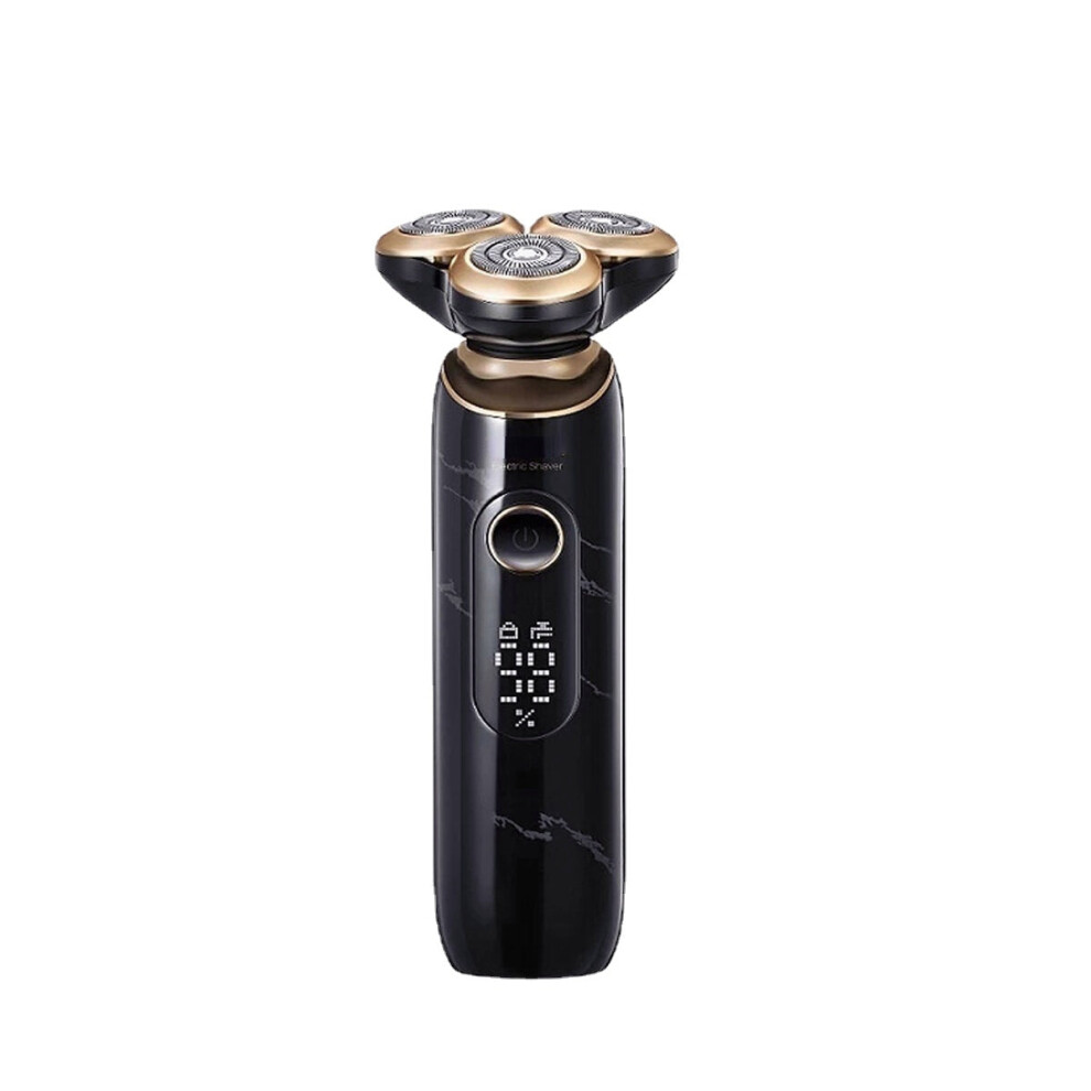 Greenzech Electric Shaver Led Display Ipx7 Waterproof Auto Razor Man 360 3-Blade Design Shaving Machine