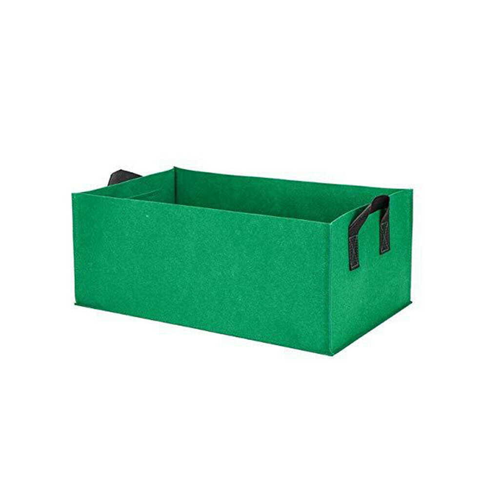 (Green) Garden Planting Grow Bag Fruit Fabric Vegetable Potato Tomato Planter