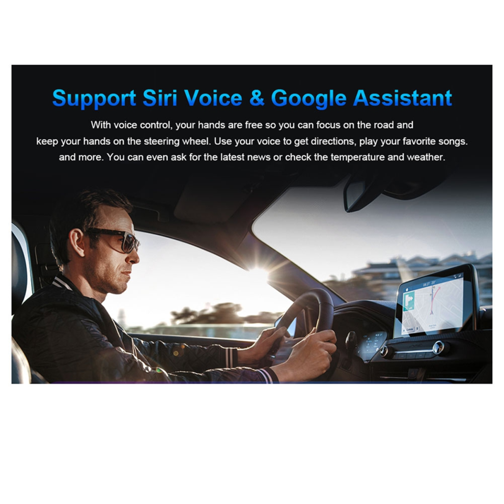 Adaptador Carplay InaláMbrico Para Android Auto Con Carplay Y Caja Ai-image