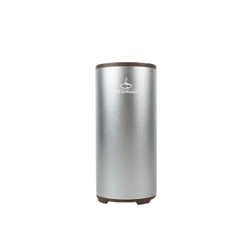 (Grey) Wireless Portable Car Sterilizer Ozone Sterilization Formaldehyde and Odor Removal Mobile Phone Mask Disinfection Machine Air Purifier
