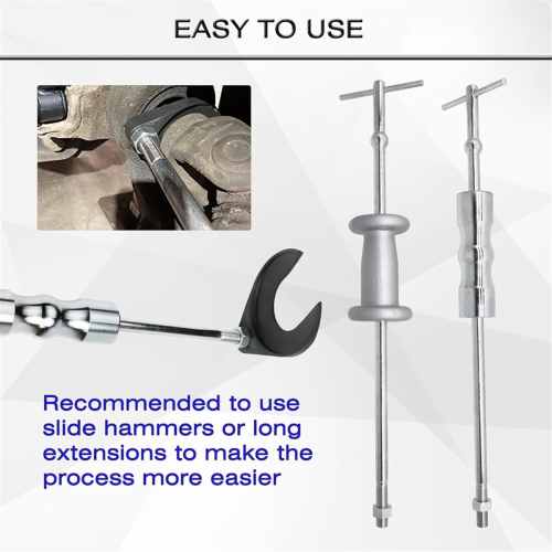 Inner CV Axle Removal Tool 63mm with Nut 2