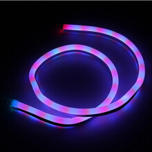 (Multicolor) 1M 2835 LED Flexible Neon Rope Strip Light Xmas Outdoor Waterproof 220V