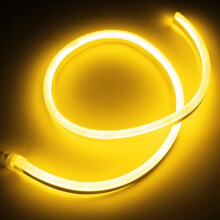 (Warm White) 1M 2835 LED Flexible Neon Rope Strip Light Xmas Outdoor Waterproof 220V