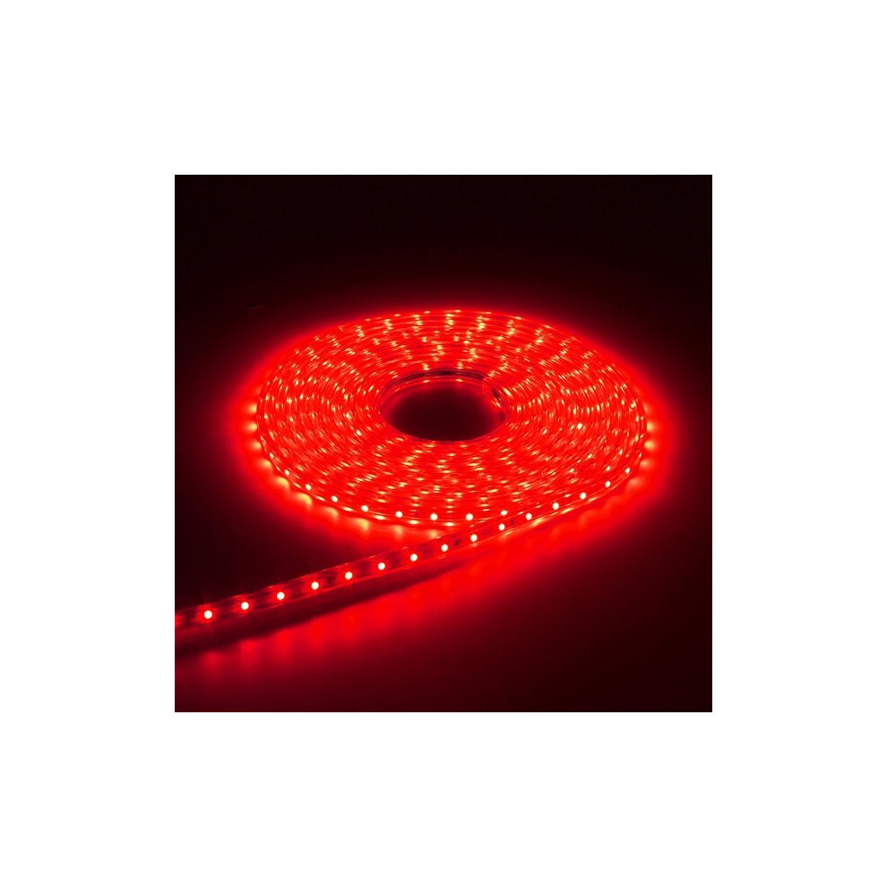 (Red) DC5V 5M USB 2835 SMD Pure White Warm White Red Blue Waterproof LED Strip TV Backlight