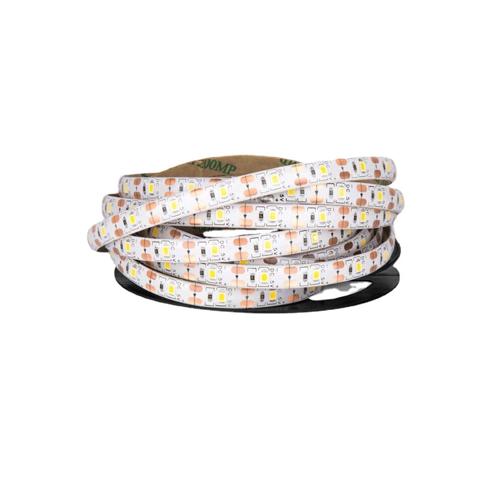 (Warm White, 1M) LED Strip Light SMD2835 Waterproof 6V Motion Sensor Power 60LEDs/m White-image-OPC-PGKP7R5-NEW