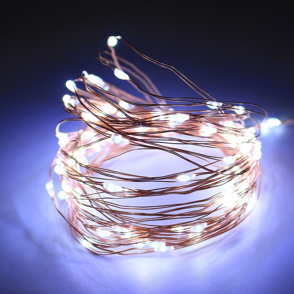 Photos - Floodlight / Street Light GreenZech  5M/10M/20M Music Activated LED String Light Waterproof Outdoor Fairy Lamp Party Halloween Christmas Tree Garden (White, 5M)