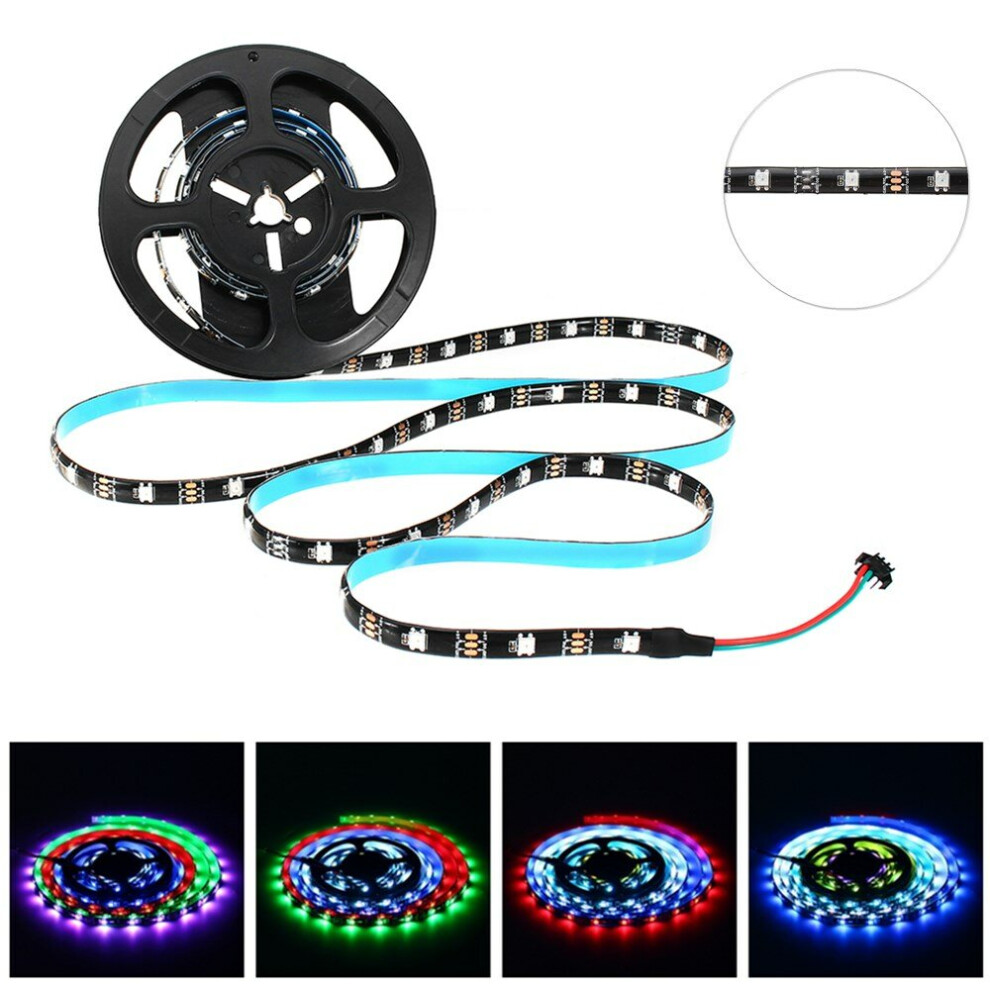 (3M) 1M 2M 3M 4M 5M Waterproof 30LEDs/M 5050 GRB GT2812 Smart IC Flexiable LED Strip Light DC5V