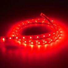 (Red) 4M 14W Waterproof IP67 SMD 3528 240 LED Strip Rope Light Christmas Party Outdoor AC 220V