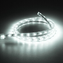 (Pure White) 4M 14W Waterproof IP67 SMD 3528 240 LED Strip Rope Light Christmas Party Outdoor AC 220V