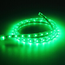 (Green) 4M 14W Waterproof IP67 SMD 3528 240 LED Strip Rope Light Christmas Party Outdoor AC 220V
