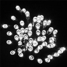 (White) 8M 60 LED Solar Power String Fairy Light Outdoor Party Wedding Christmas Garden Decor