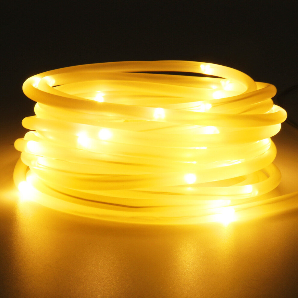 (Warm White) 5M 50LED Outdoor Tube Rope Strip String Light RGB Lamp Xmas Home Decor Lights-image-OPC-PGKP87Z-NEW