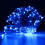 (Blue) Battery Powered 10M Waterproof Copper Wire Black Shell Fairy String Light For Christmas Wedding 9