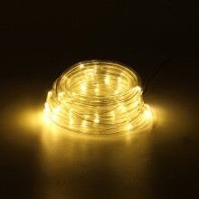 (Warm White) 8 Modes 100M 100LED Stripe Party Lights Decorative Lamp Timer Memory Function Christmas Tree Waterproof Decor