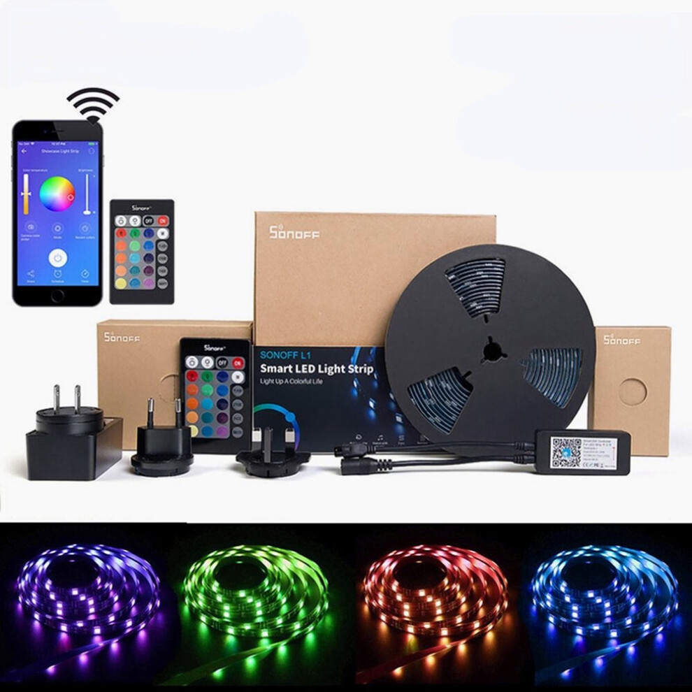 (2M) Dimmable Smart WiFi LED Strip Light Kit Work With Amazon Alexa Google Home Christmas Decorations Clearance Christmas Lights