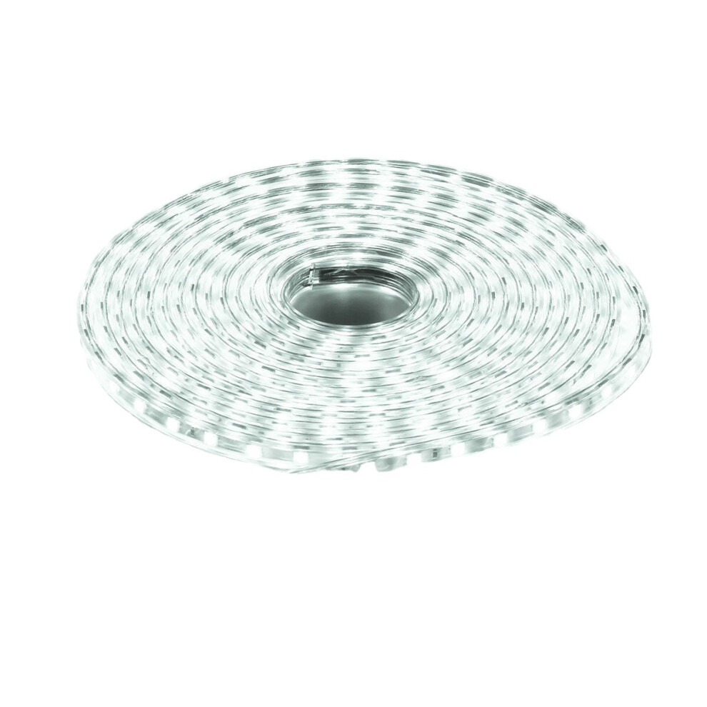 (White) 6M 5050 LED SMD Outdoor Waterproof Flexible Tape Rope Strip Light Xmas 220V