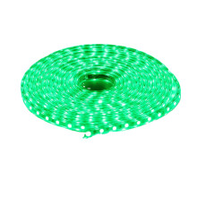 (Green) 6M 5050 LED SMD Outdoor Waterproof Flexible Tape Rope Strip Light Xmas 220V