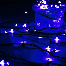 (Blue) 20M 200 LED String Fairy Light Outdoor Christmas Xmas Wedding Party Lamp 220V