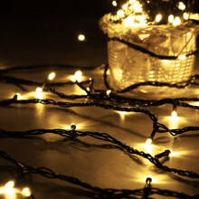 (Warm White) 20M 200 LED String Fairy Light Outdoor Christmas Xmas Wedding Party Lamp 220V