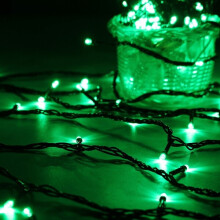 (Green) 20M 200 LED String Fairy Light Outdoor Christmas Xmas Wedding Party Lamp 220V