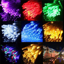 (Warm White) 2M 18 LED Battery Operated Xmas Four leaf Clovers String Fairy Lights Party Wedding Christmas Decor