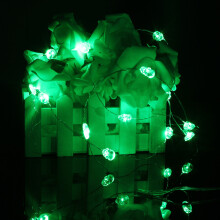 (Green) 2M 138 LED Christmas Wedding Xmas Party Decor String Fairy Window Wall Star Light