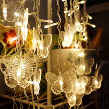 (Warm White) 4M LED Fairy Light Butterflies String Light Christmas Party Holiday lighting
