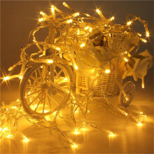 (Warm White) 500LED 100m String Fairy Light 8 Modes Waterproof Xmas Party Wedding Curtain Christmas Tree Decorations Lights